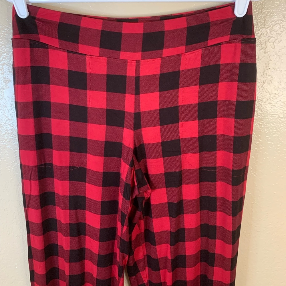SOMA Cool Nights Plaid Knit Loungewear Casual Pajama Pants Size S - Picture 5 of 10